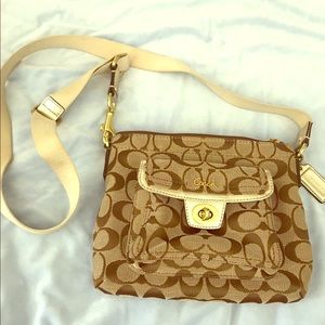 Coach Gold Crossbody